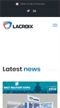 Mobile Screenshot of lacroix-defense.com